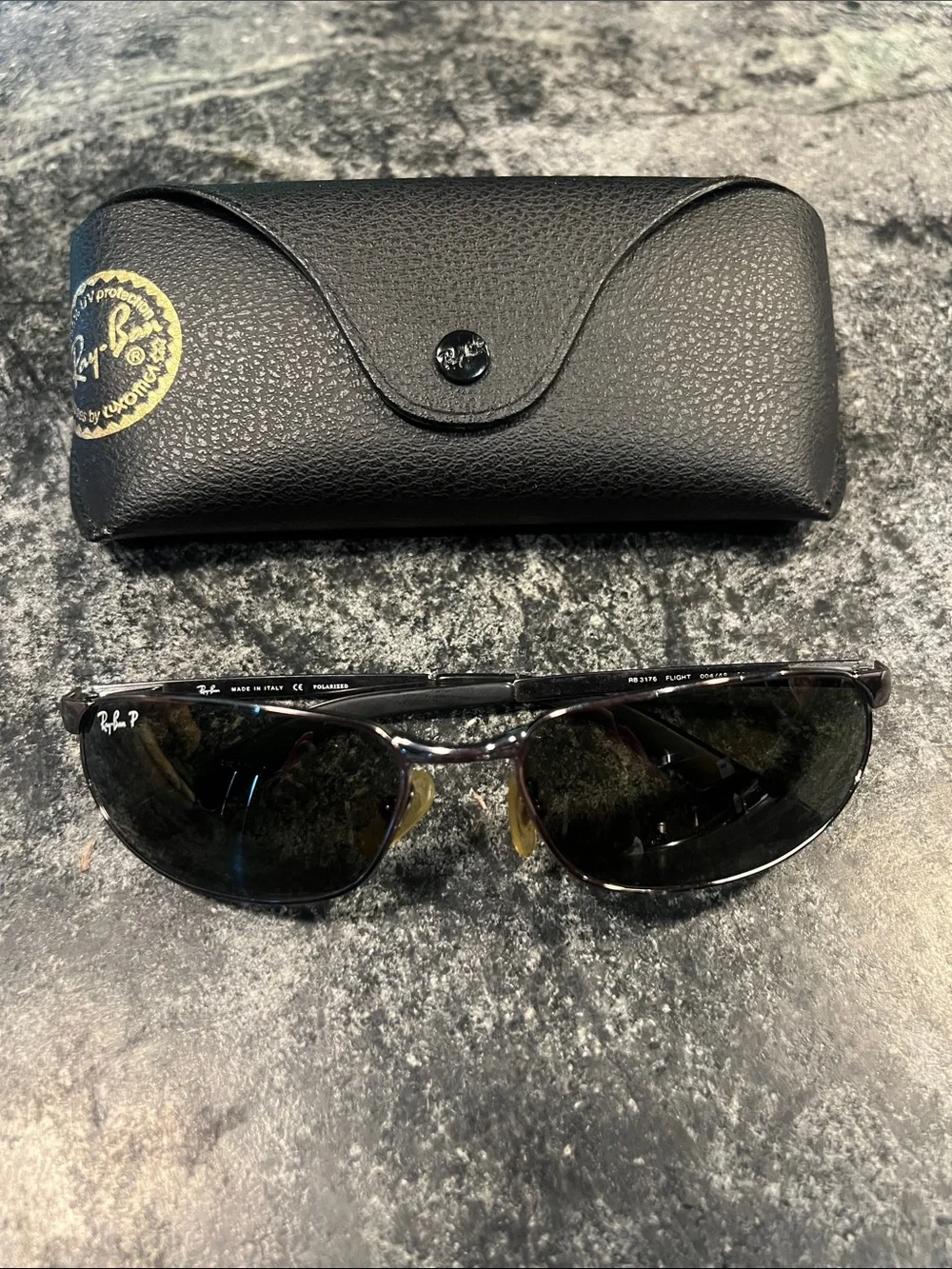 Ray-Ban polarized flight sunglasses